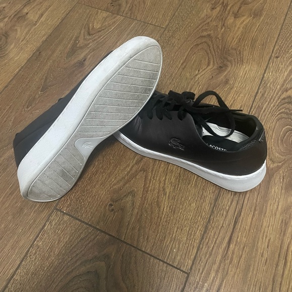 Lacoste black leather trainers - Picture 6 of 6
